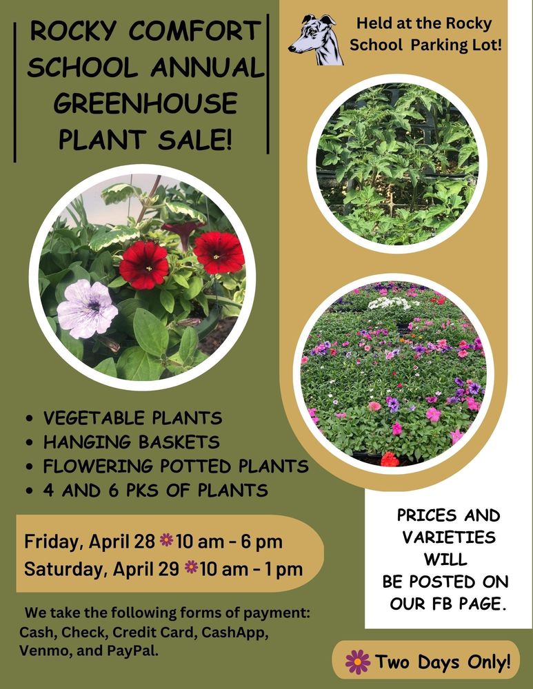 Rocky Annual Greenhouse Plant Sale