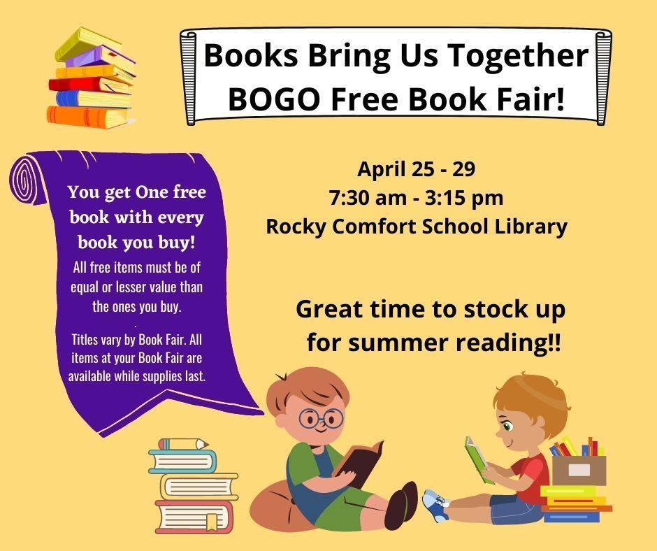 BOGO Book Fair!
