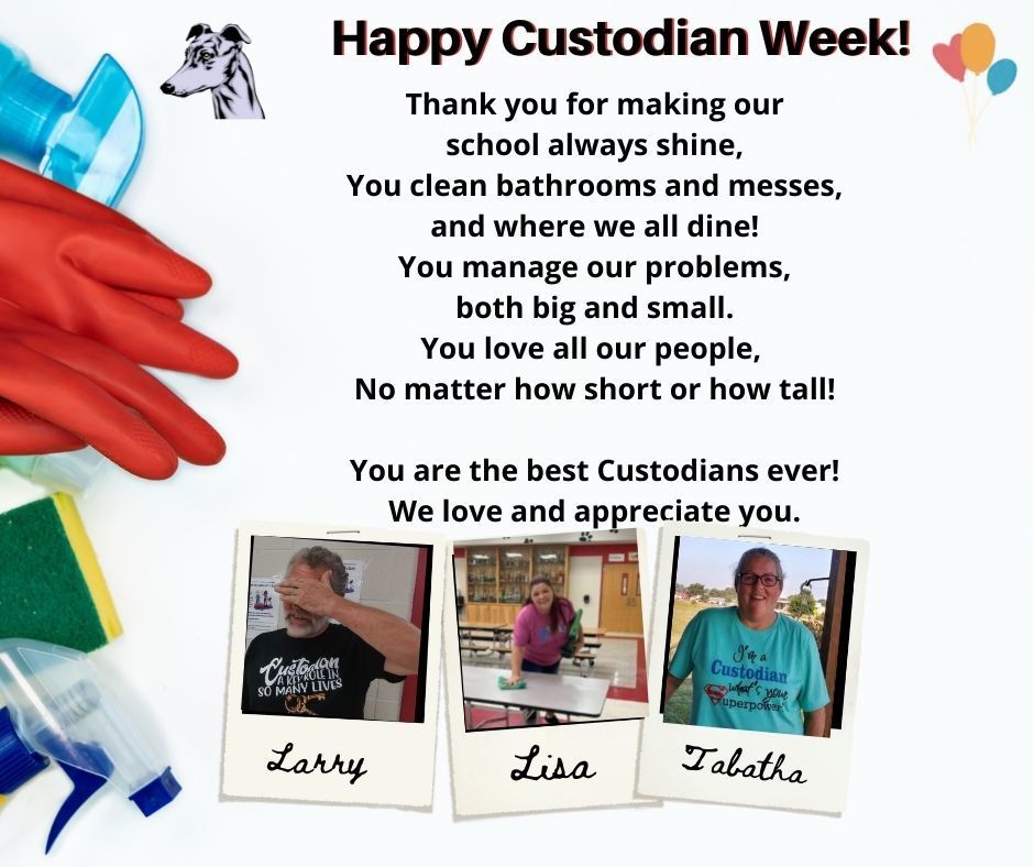 Happy Custodian Week