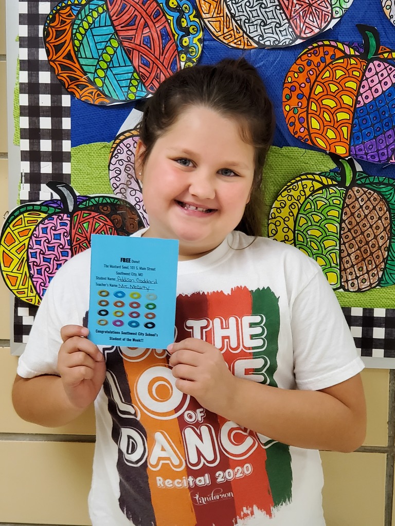 Addisynn Goddard - Mrs. McCarty's 3rd Grade Class