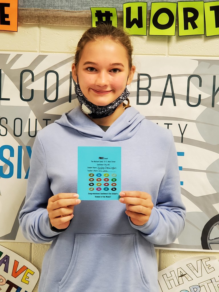 Kaylen Pennington - Ms. Dee's 6th Grade Class