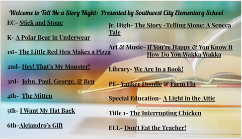 Tell Me A Story Night