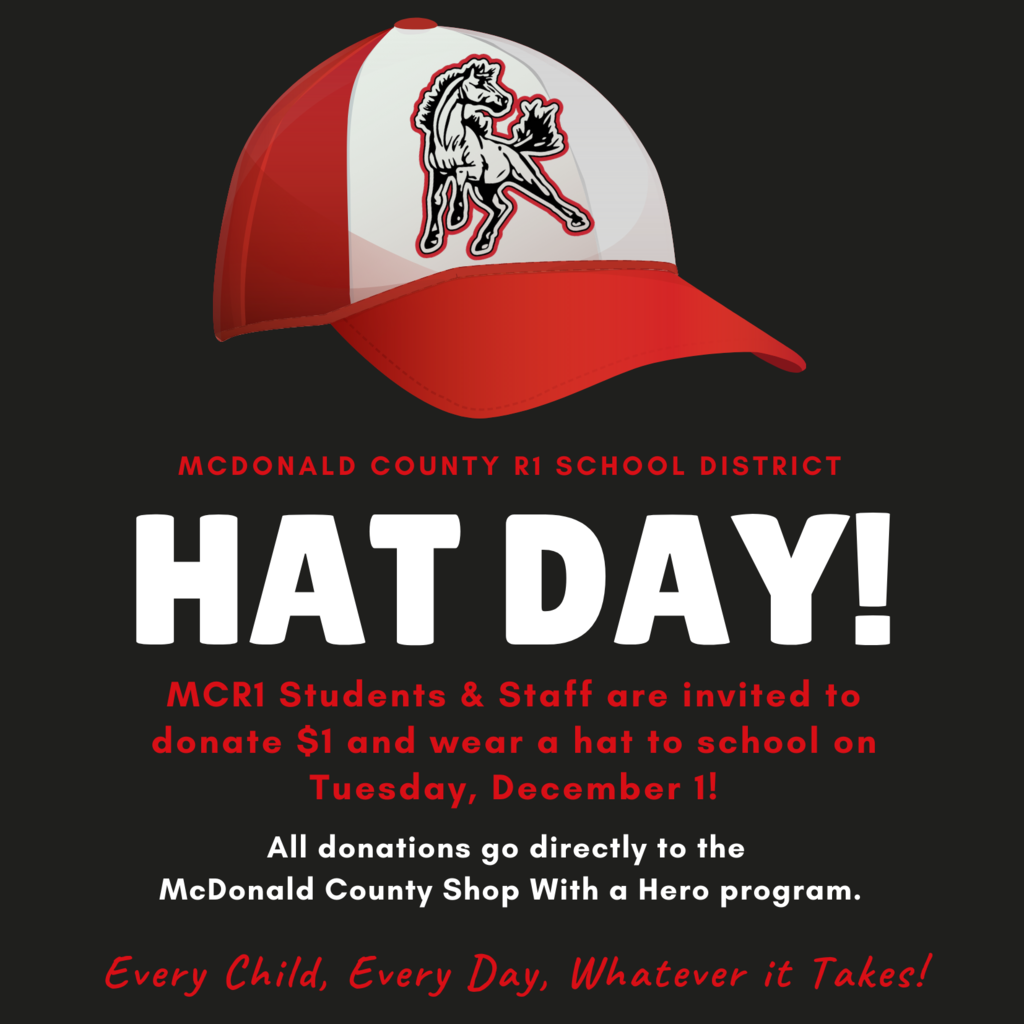 Hat Day notice 
