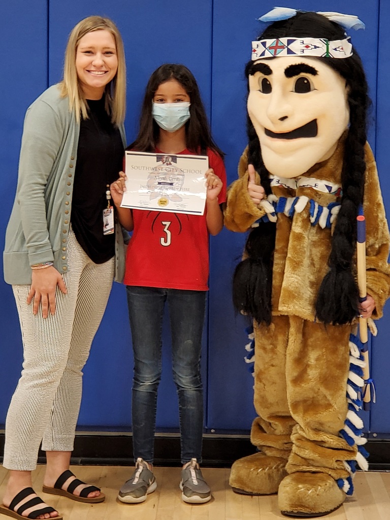 Aliyah Cerda with Ms. Deaton - 5th Grade