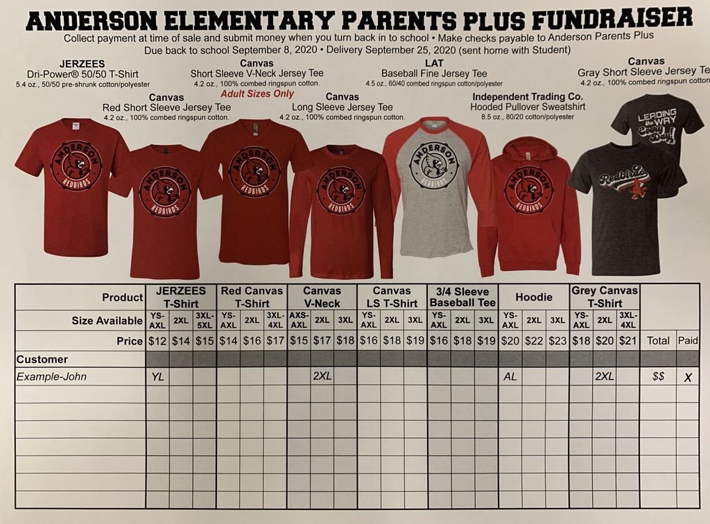 tshirt order forms
